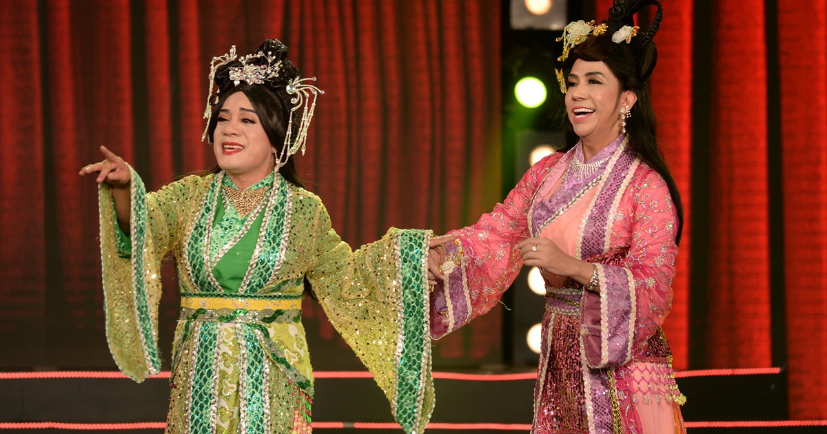 Minh Nhí và Long Nhật hóa Thúy Kiều, Thúy Vân