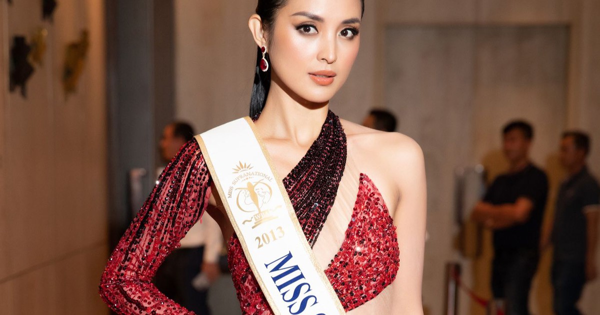 Hoa hậu Siêu quốc gia 2013 nóng bỏng trên thảm đỏ