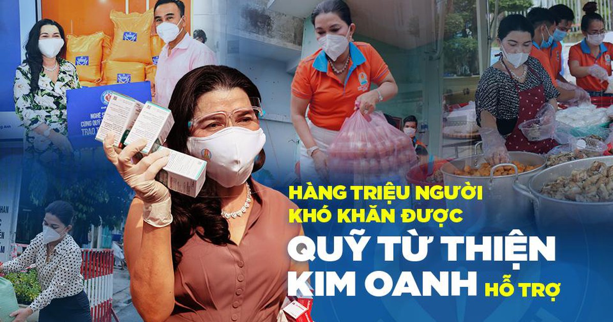 Hàng triệu người khó khăn được Quỹ Từ thiện Kim Oanh hỗ trợ