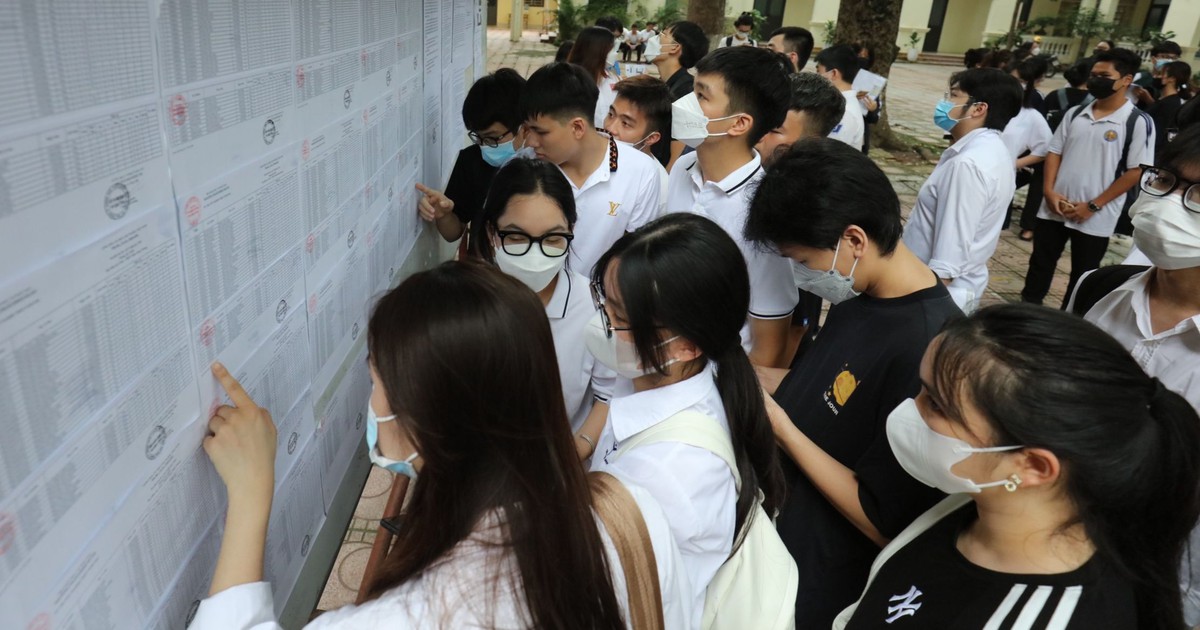 Hôm nay dự kiến công bố hạ điểm chuẩn vào lớp 10 tại Hà Nội