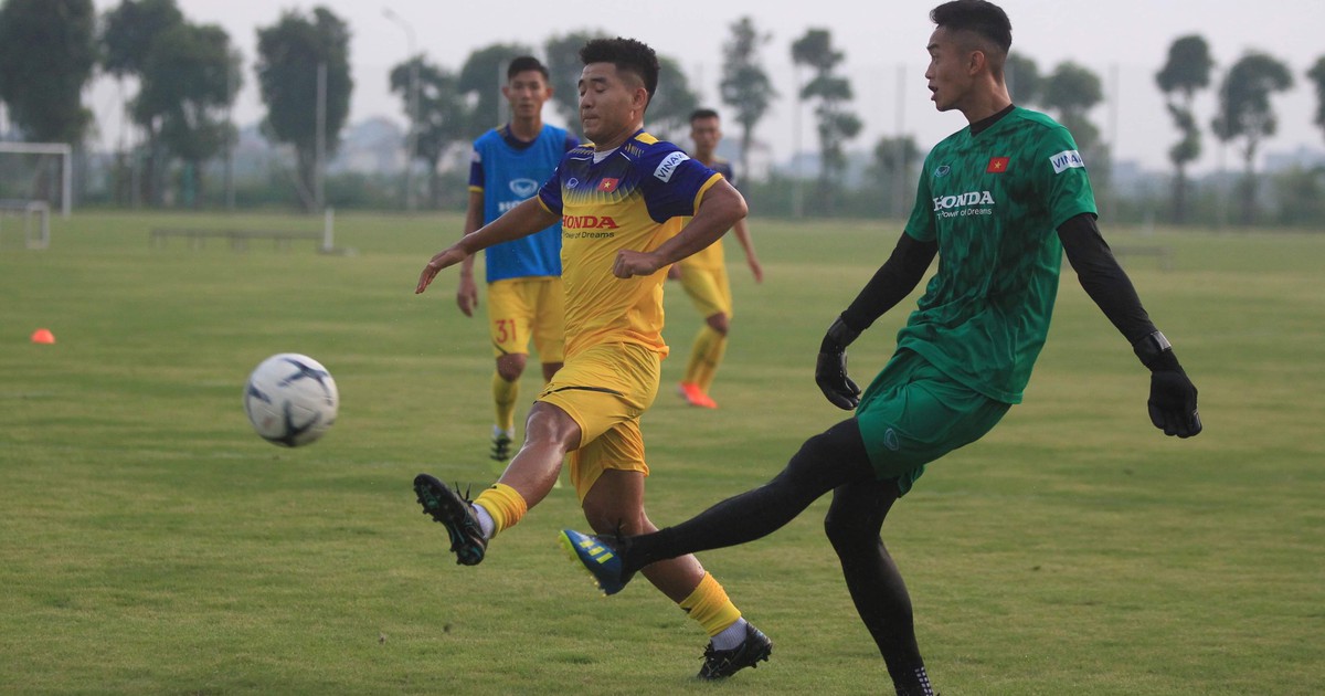 Đội U.22 Việt Nam loại 5 cầu thủ khỏi danh sách đi Trung Quốc