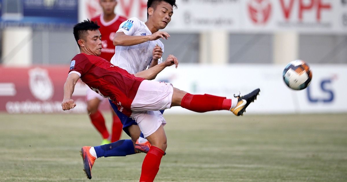 Mong manh ưu thế của V-League trước hạng Nhất ở các trận play-off