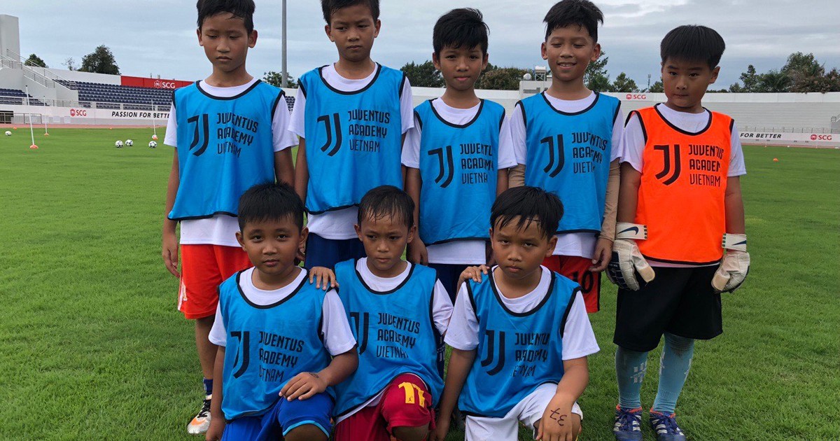 Học viện Juventus tuyển sinh 40 VĐV góp phần cho mục tiêu World Cup của Việt Nam