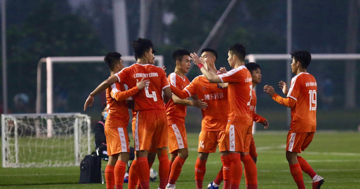 Giải U.21 quốc gia: Trực tiếp tranh ngôi đầu bảng B giữa Nam Định và Đà Nẵng