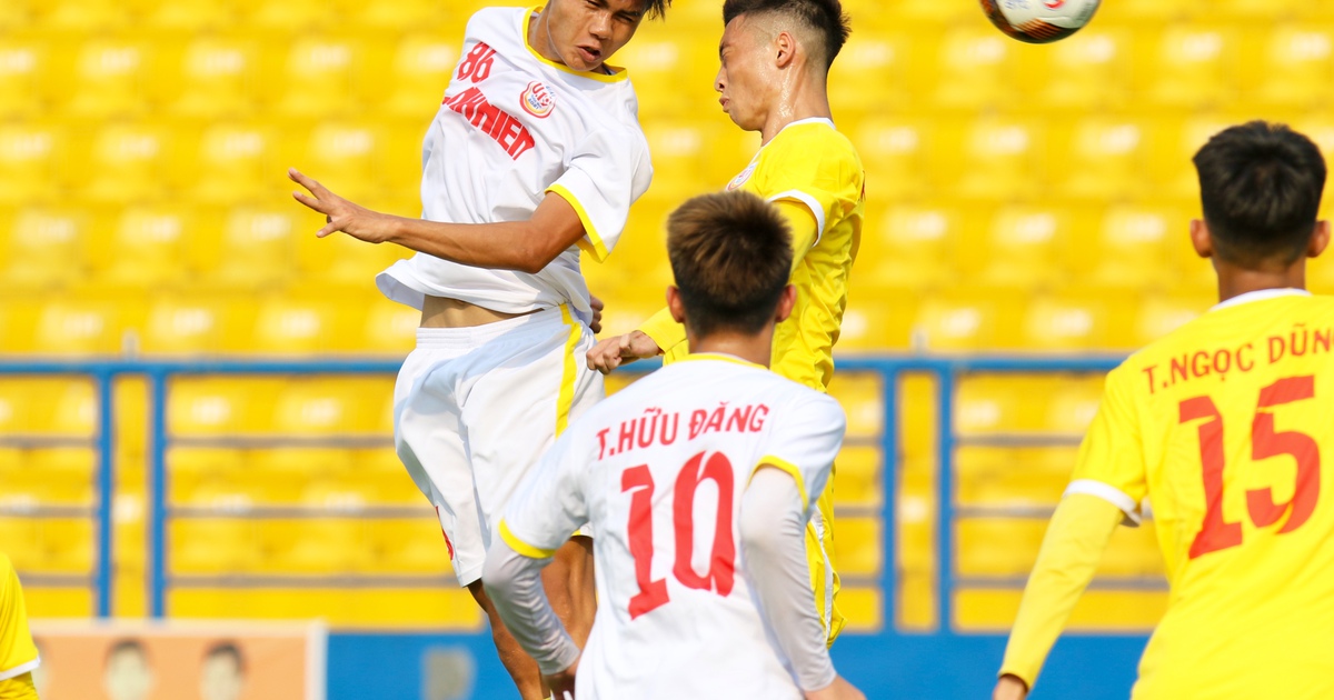 Giải bóng đá U.19 quốc gia 2022: Trực tiếp 3 trận đấu của HAGL, Viettel và PVF