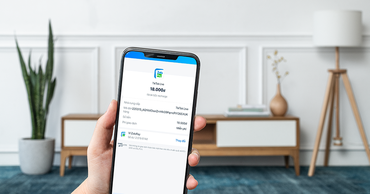 ZaloPay, ví điện tử đầu tiên kết nối thanh toán với nền tảng Tiktok
