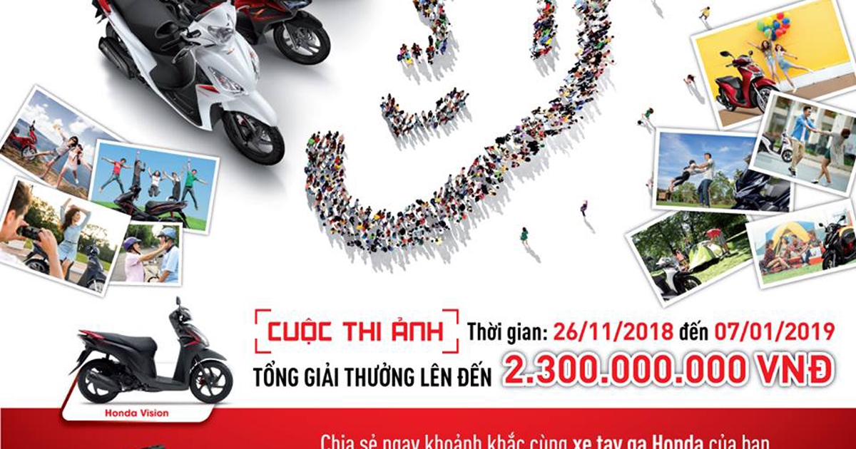 Giới trẻ vi vu mừng xuân, đón lộc tưng bừng cùng Honda Việt Nam