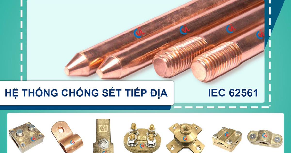 6 lý do cọc tiếp địa mạ đồng CVL được sử dụng tại nhiều công trình