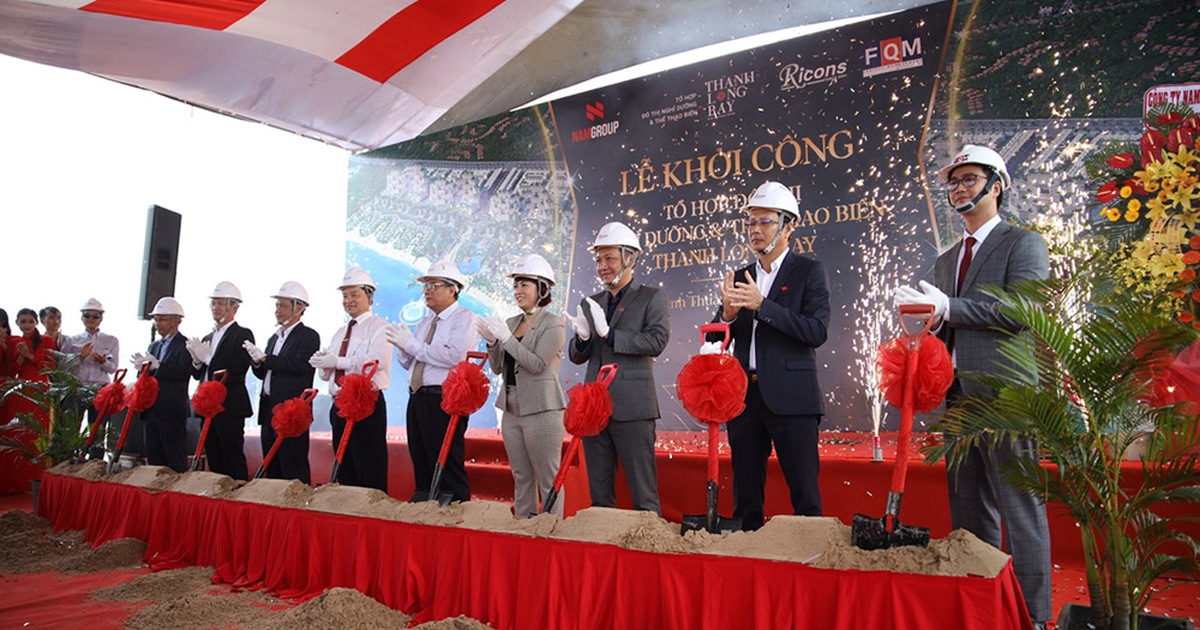 Nam Group khởi công Tổ hợp Đô thị nghỉ dưỡng và Thể thao biển chuẩn 5 sao