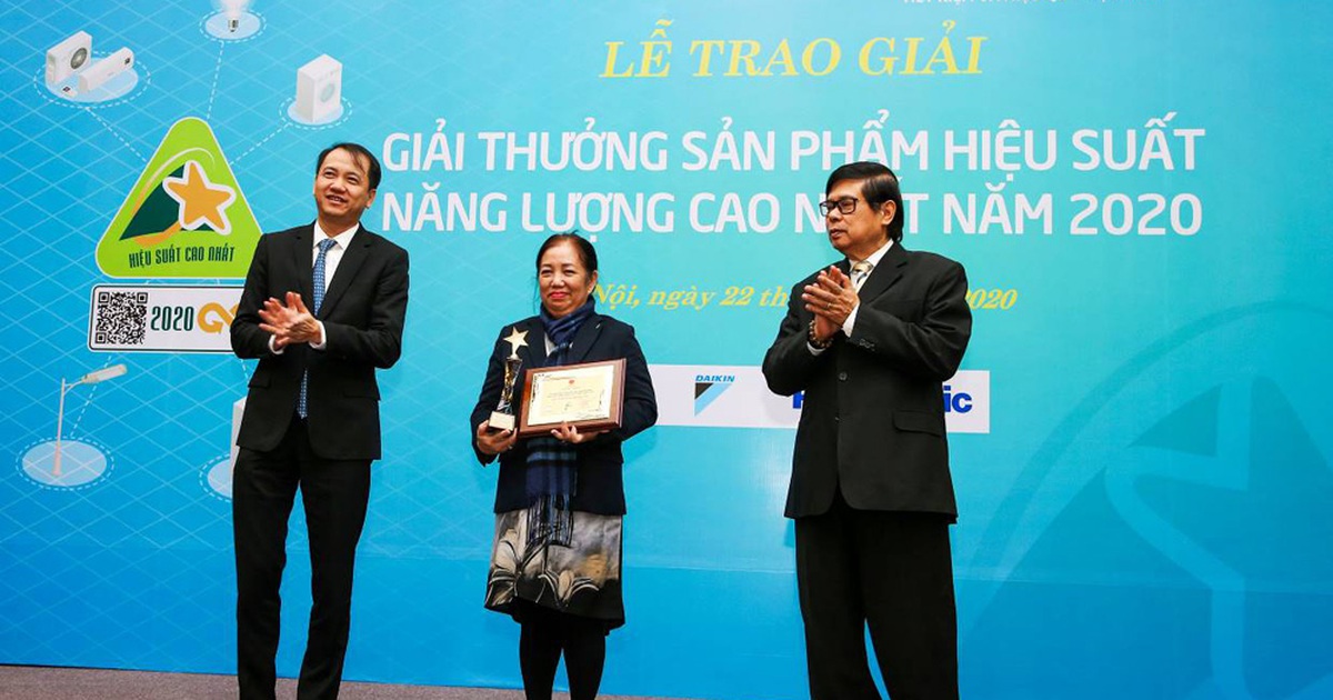 Sản phẩm điều hòa Daikin nhận giải thưởng Hiệu suất năng lượng cao nhất năm 2020