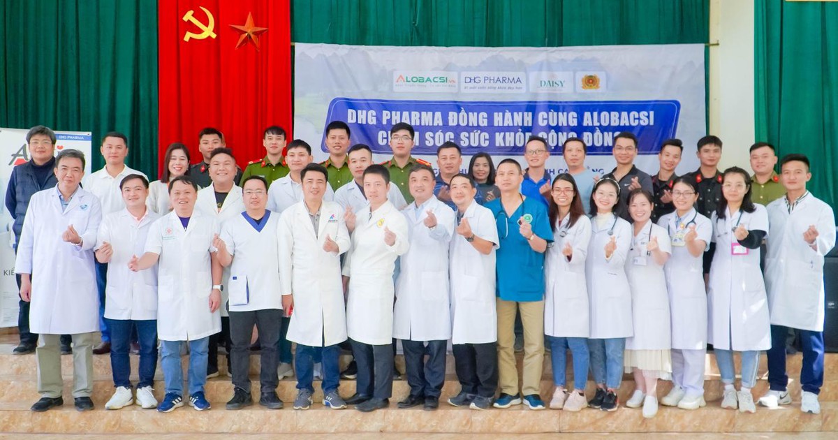 Dược Hậu Giang khám bệnh, phát thuốc cho hơn 1.250 đồng bào nơi địa đầu Tổ quốc