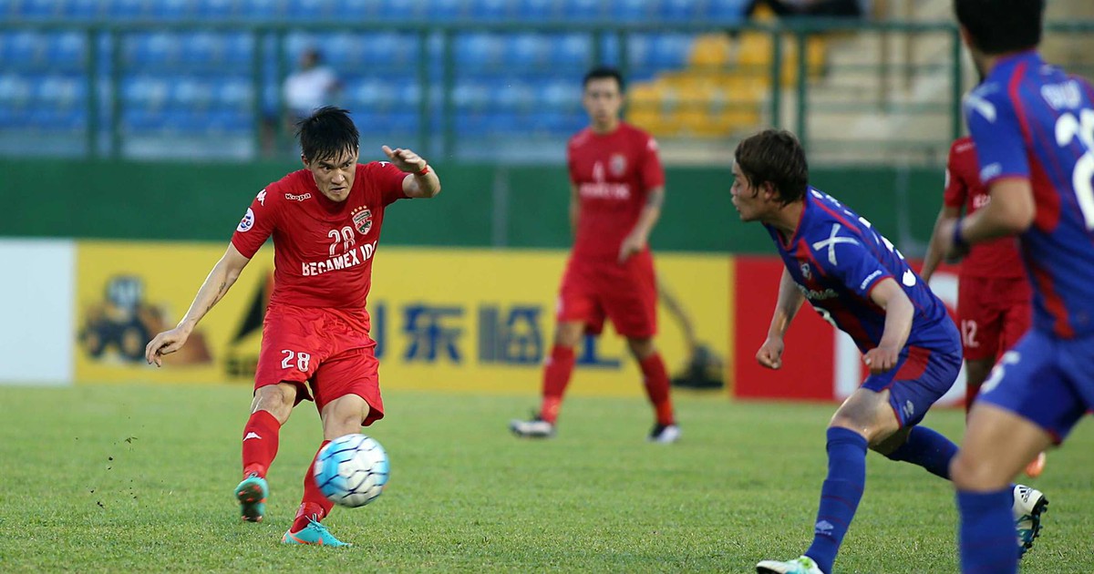 Công Vinh nổ súng, B.Bình Dương vẫn thất bại tại AFC Champions League