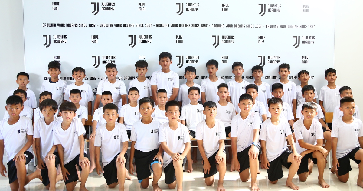 Gã khổng lồ Juventus ‘chấm’ 36 thí sinh cho học viện tại Việt Nam