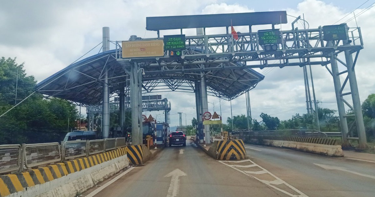 Đắk Lắk: BOT Quang Đức được lùi triển khai thu phí không dừng
