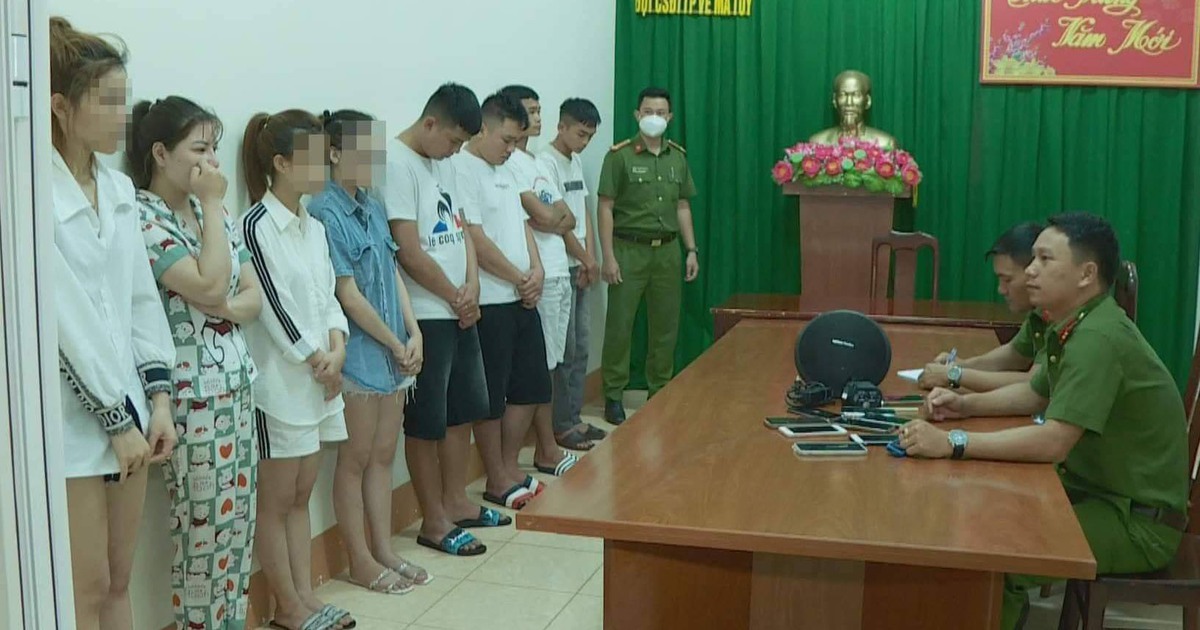 Đắk Lắk: Nhóm nam nữ từ huyện lên phố núi tổ chức tiệc ma túy xả stress