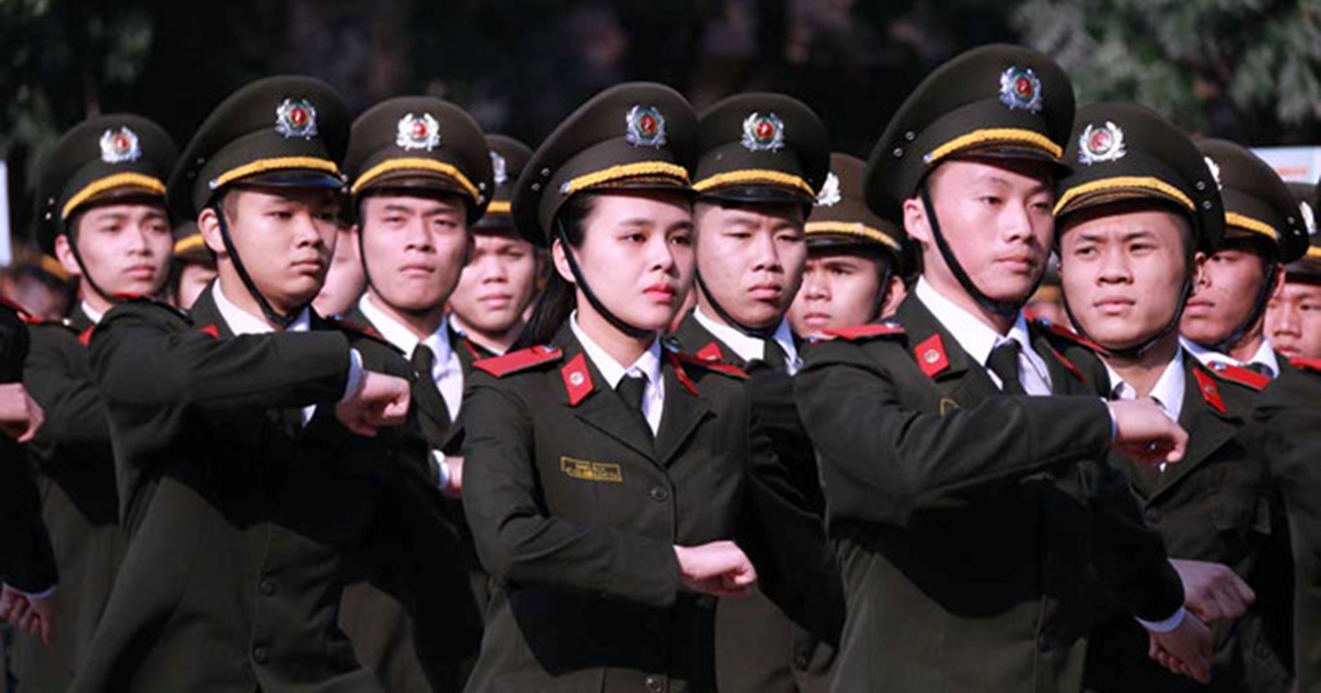 Chỉ tiêu đại học vào trường công an tăng 2,3 lần so với năm ngoái