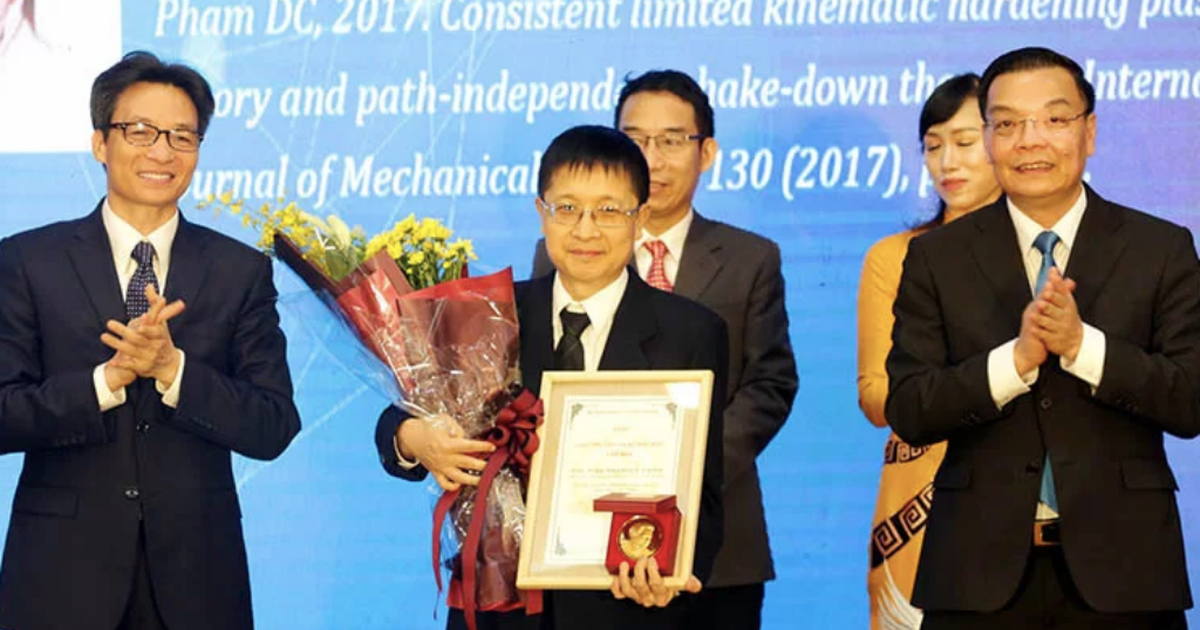 Một ứng viên được đề nghị xét công nhận giáo sư diện ‘trường hợp đặc biệt’