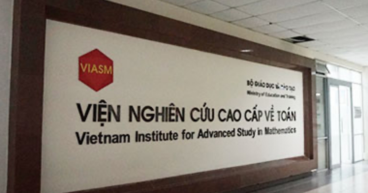 Chương trình trọng điểm quốc gia toán học 2021 - 2030: Thúc đẩy công bố quốc tế chất lượng