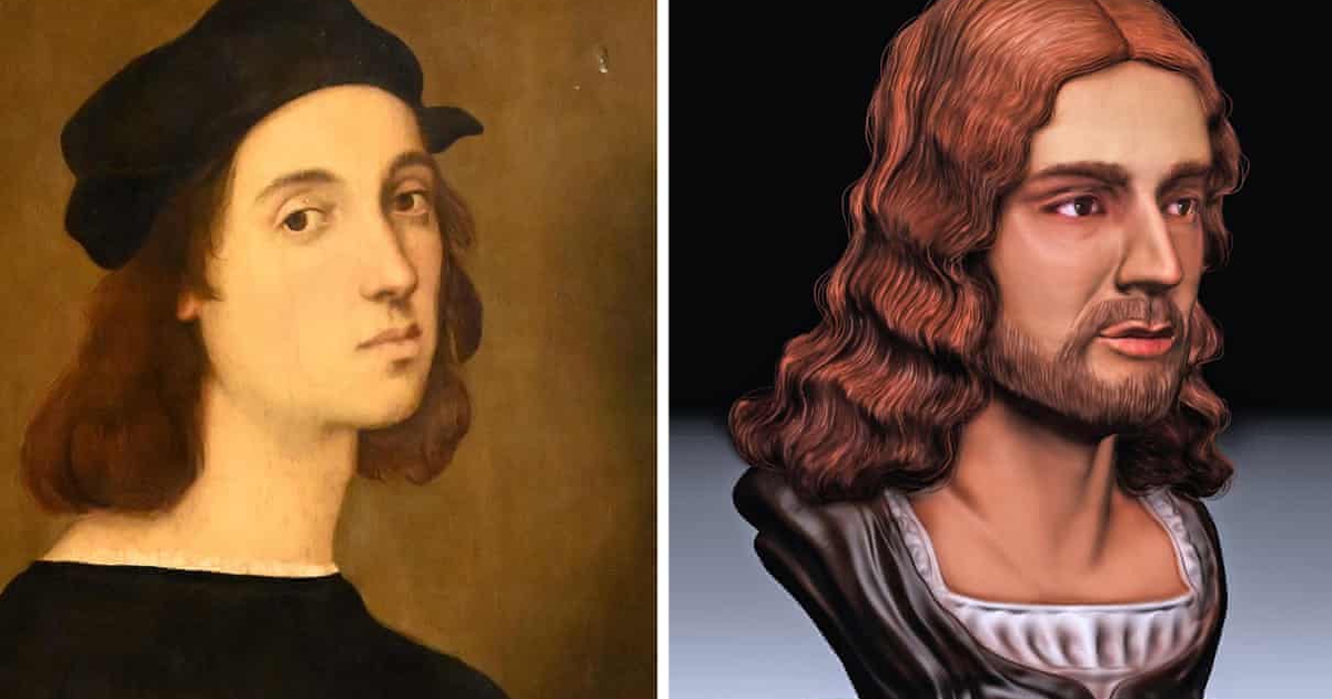 Tái tạo gương mặt danh họa Raphael đã qua đời từ 500 năm trước