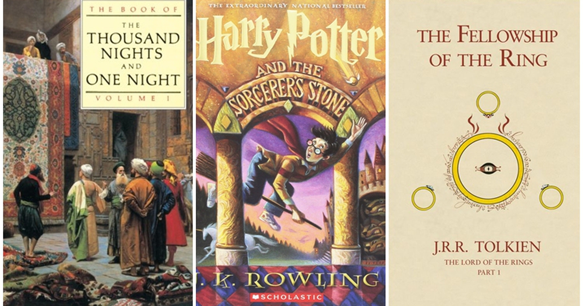 'Nghìn lẻ một đêm' được Time chọn đầu danh sách 100 quyển sách kỳ ảo hay nhất mọi thời