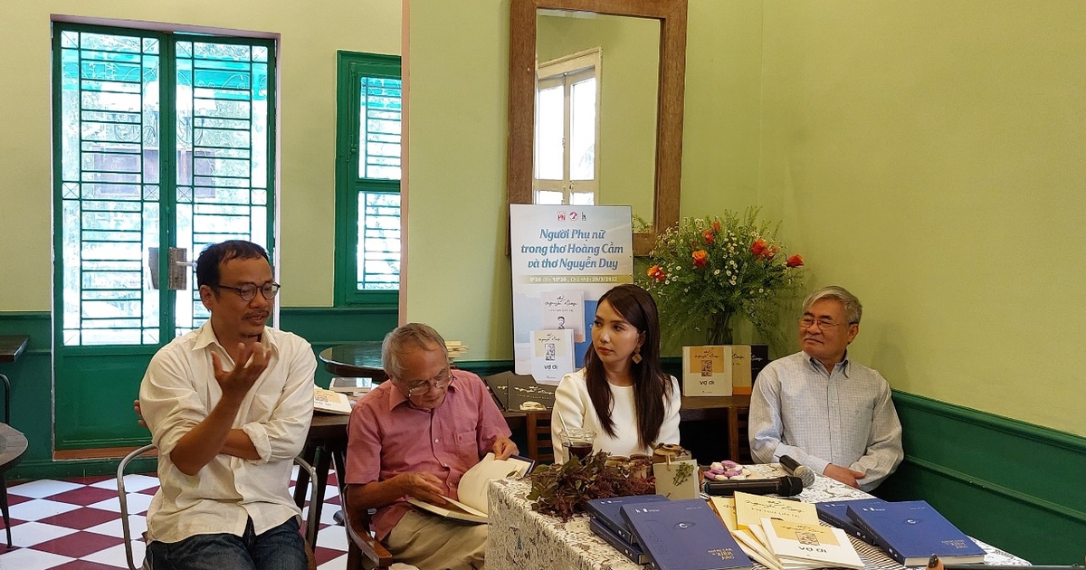 Nhà thơ Hoàng Hưng, Nguyễn Duy, Tạ Anh Thư nói về người phụ nữ trong thơ