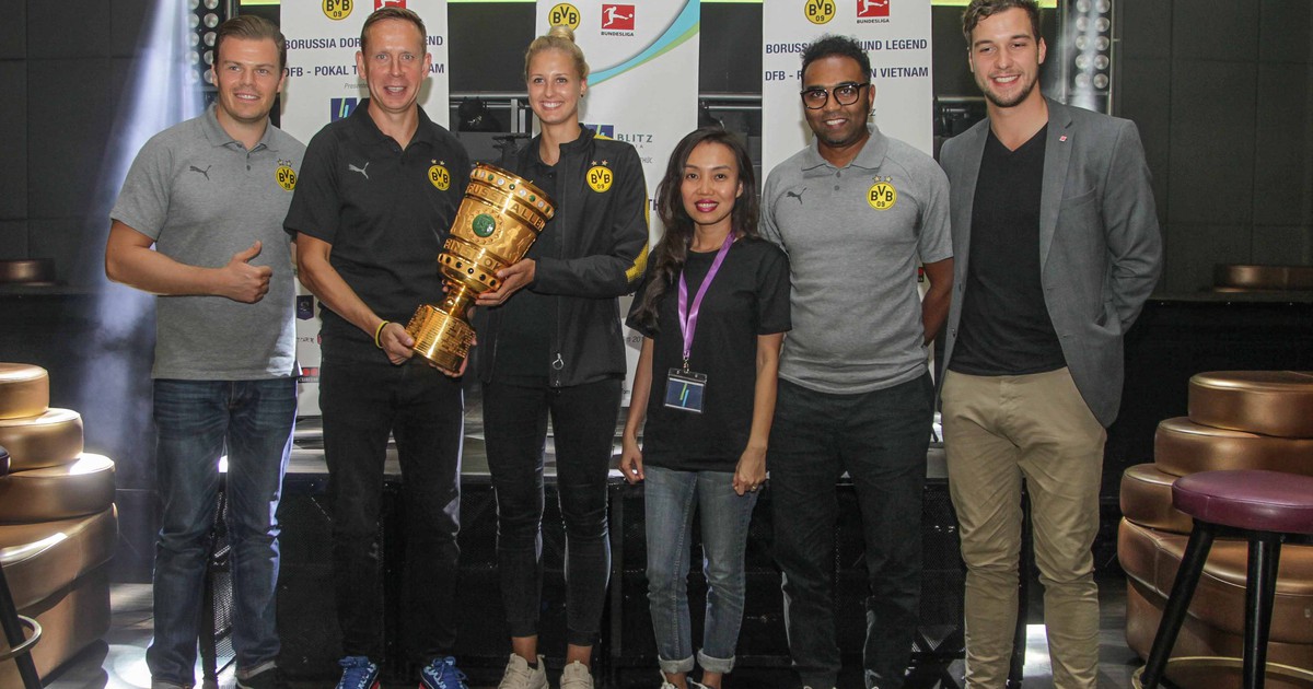 Borussia Dortmund dự định đồng hành cùng bóng đá trẻ Việt Nam