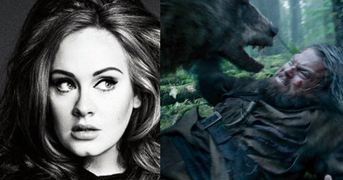 Thực hư chuyện Leonardo DiCaprio bị gấu cưỡng hiếp, Adele đóng phim đầu tay