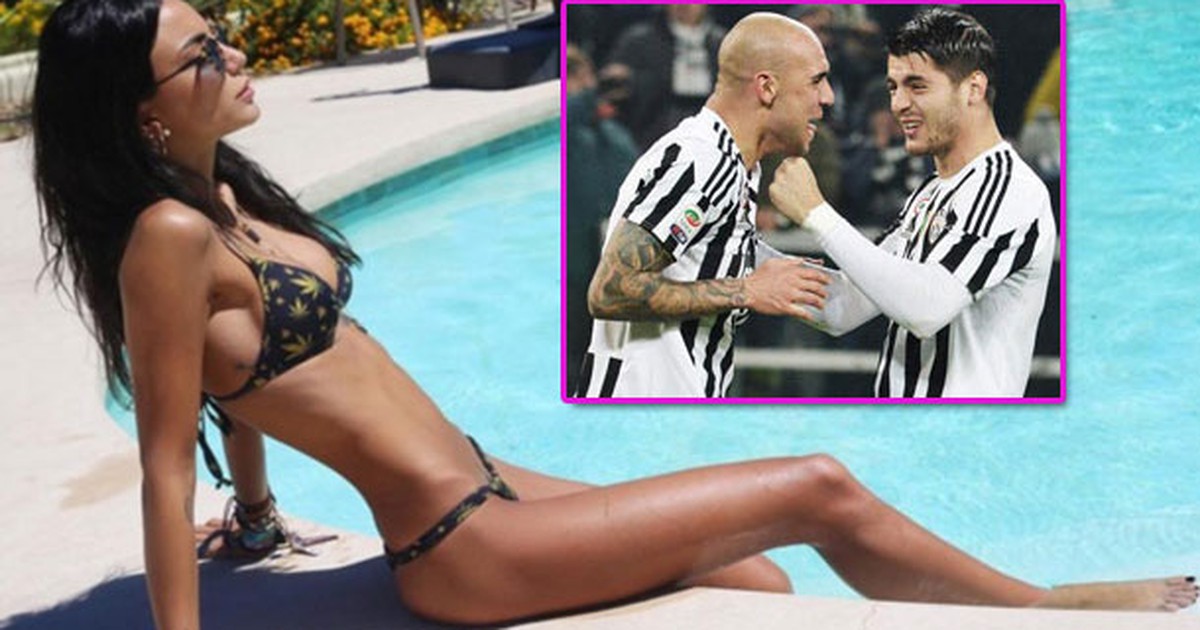 Sao Juventus mai mối người đẹp cho đồng đội