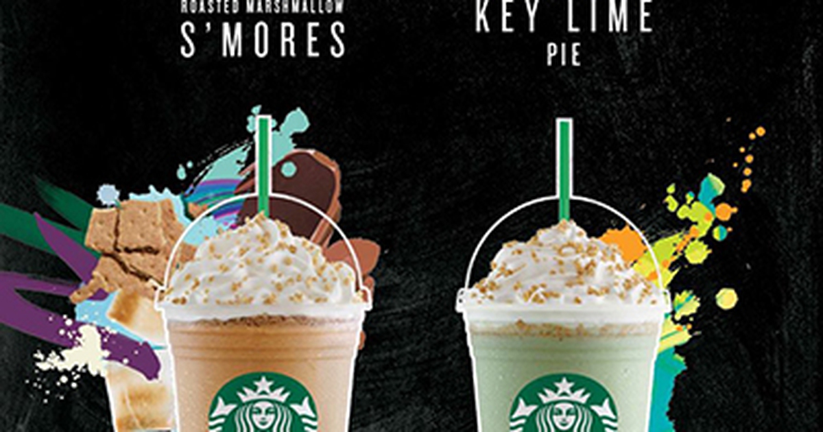 Hấp dẫn các món đá xay chào đón mùa hè của Starbucks