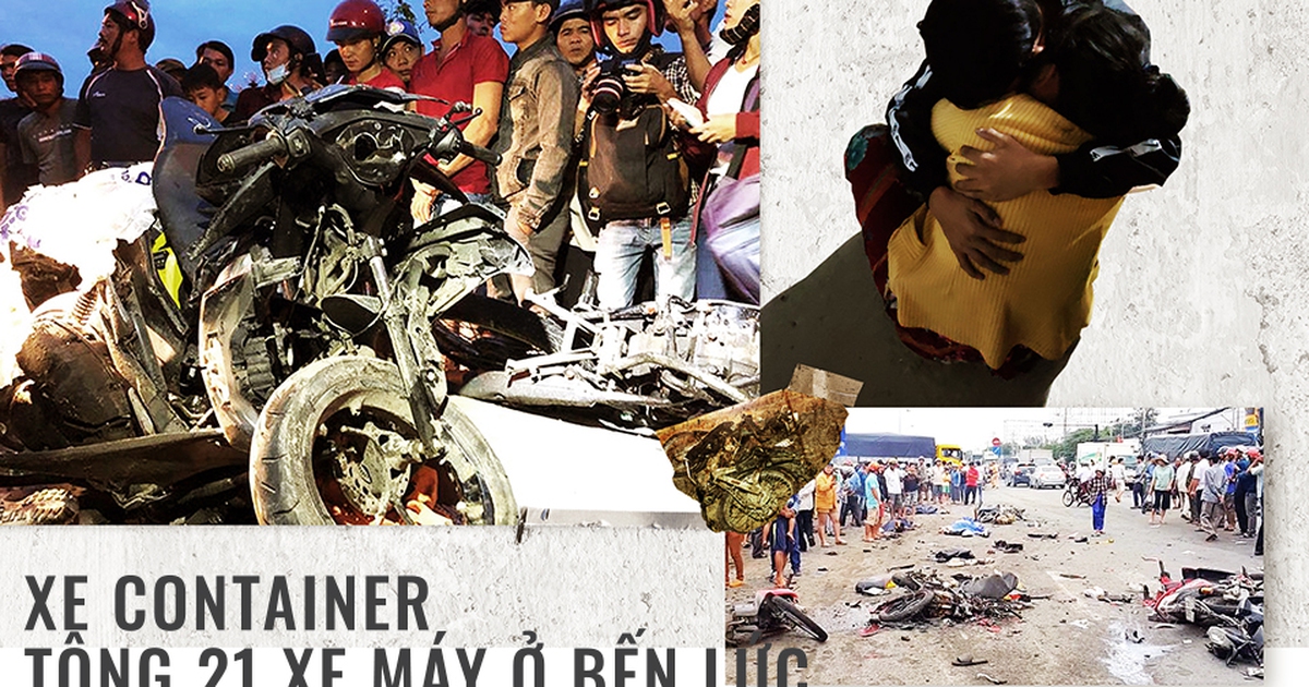 Container tông 21 xe máy: Tết còn vài chục ngày... con ơi về nhà, đừng ra đi mãi!