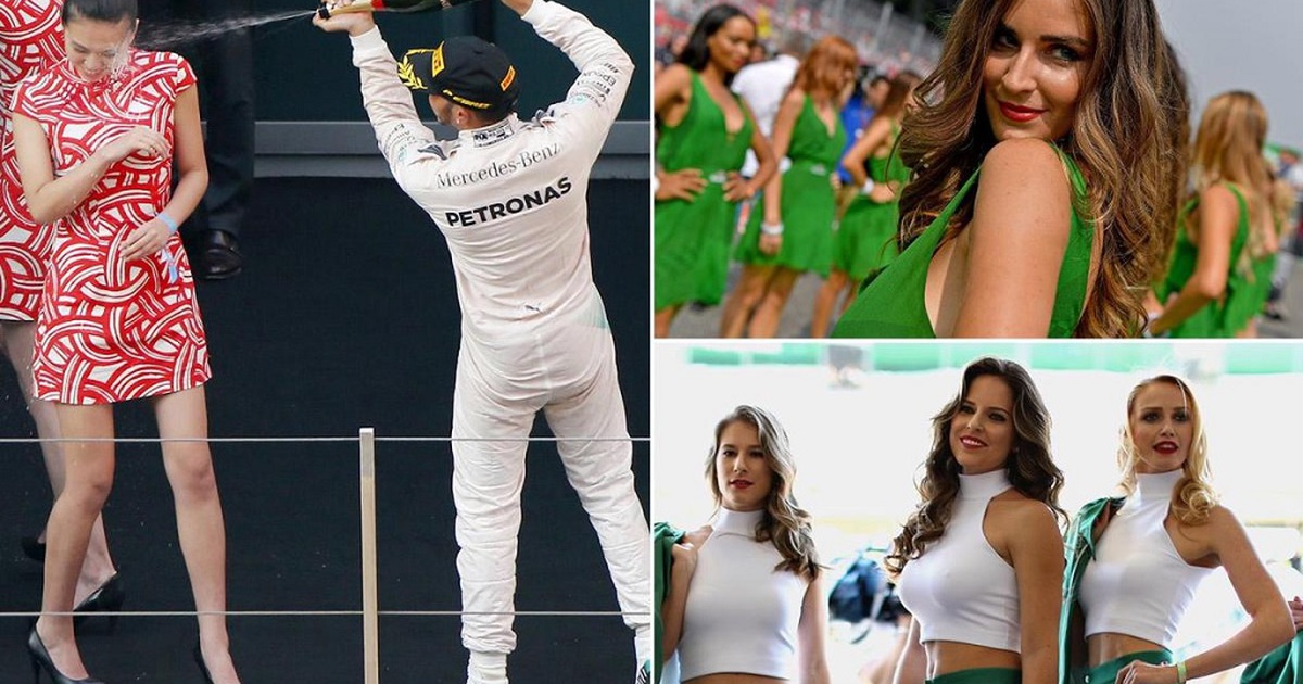 Đua xe Công thức 1 lại tranh cãi về dàn chân dài nóng bỏng