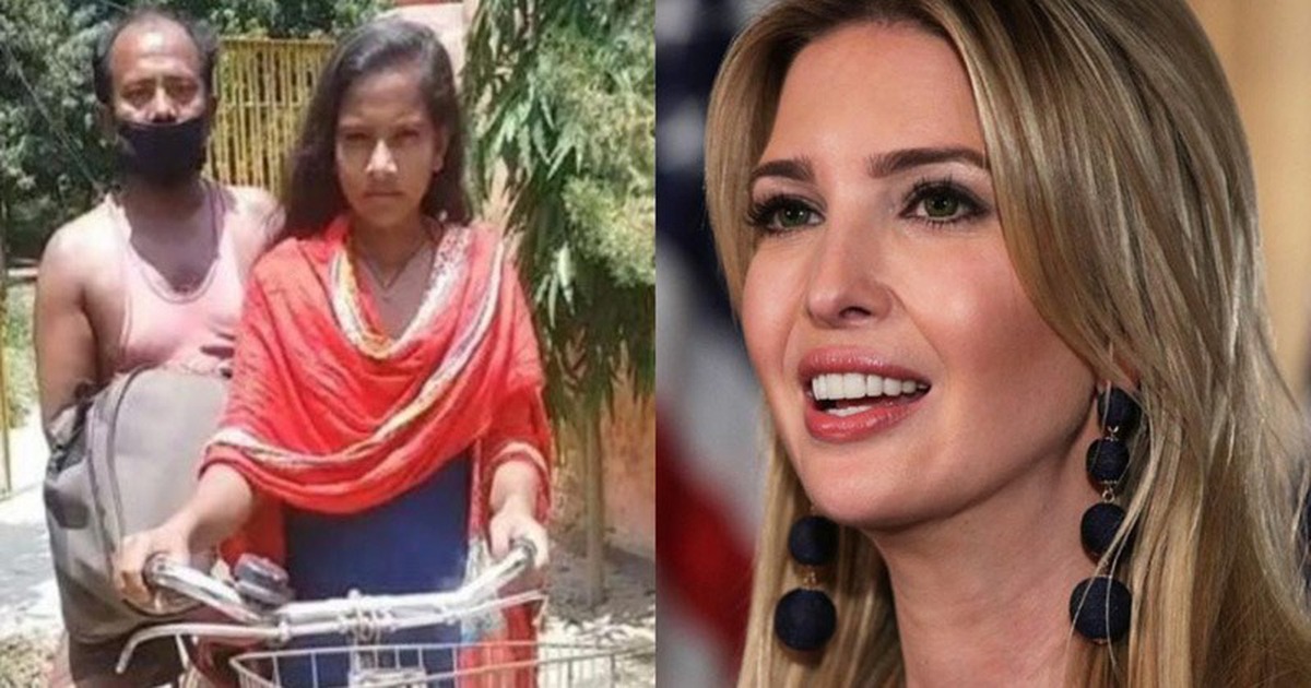 Hành trình đạp xe của thiếu nữ nghèo Ấn Độ động lòng con gái Tổng thống Mỹ