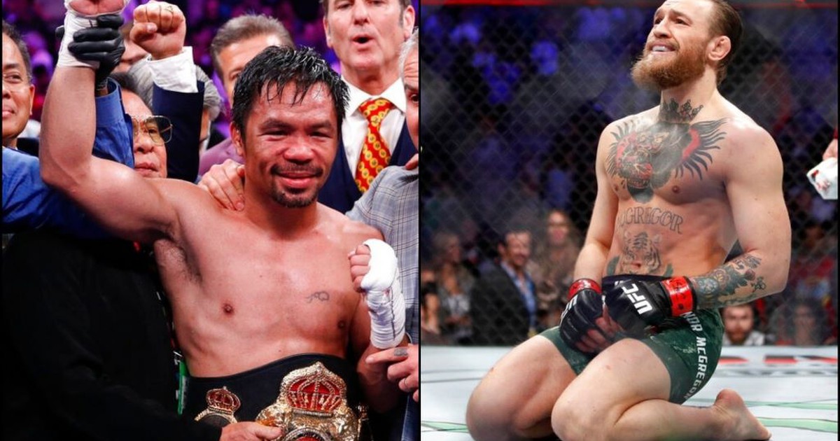 McGregor đồng ý thượng đài ‘trận đấu siêu hạng’ với huyền thoại Pacquiao