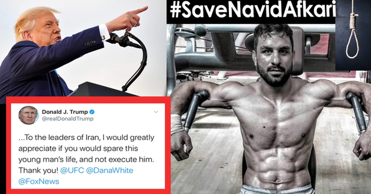 Iran xử tử đô vật mà Tổng thống Mỹ Donald Trump ‘xin’ tha mạng