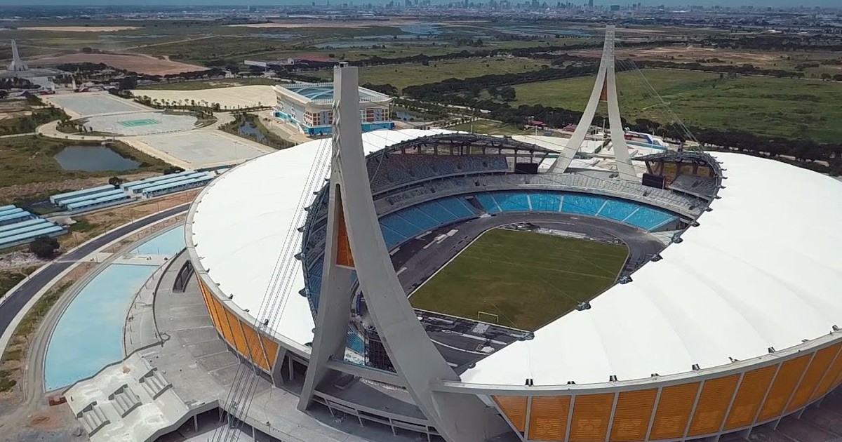Campuchia khánh thành hoành tráng sân vận động hiện đại đăng cai SEA Games