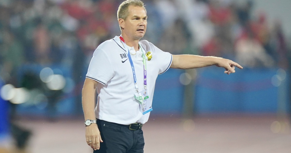 HLV Brad Maloney: ‘Tôi tự hào về các học trò dù U.23 Malaysia thua Việt Nam’