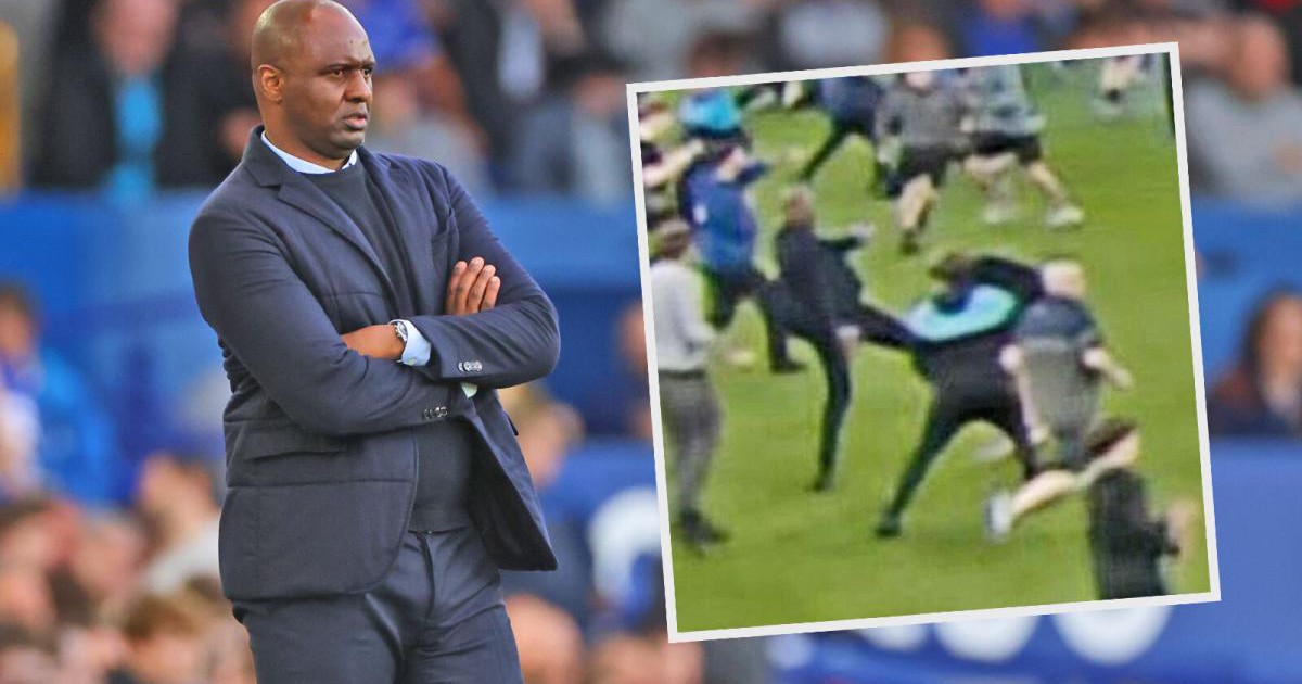 Cảnh sát điều tra vụ HLV Patrick Vieira đá CĐV của Everton
