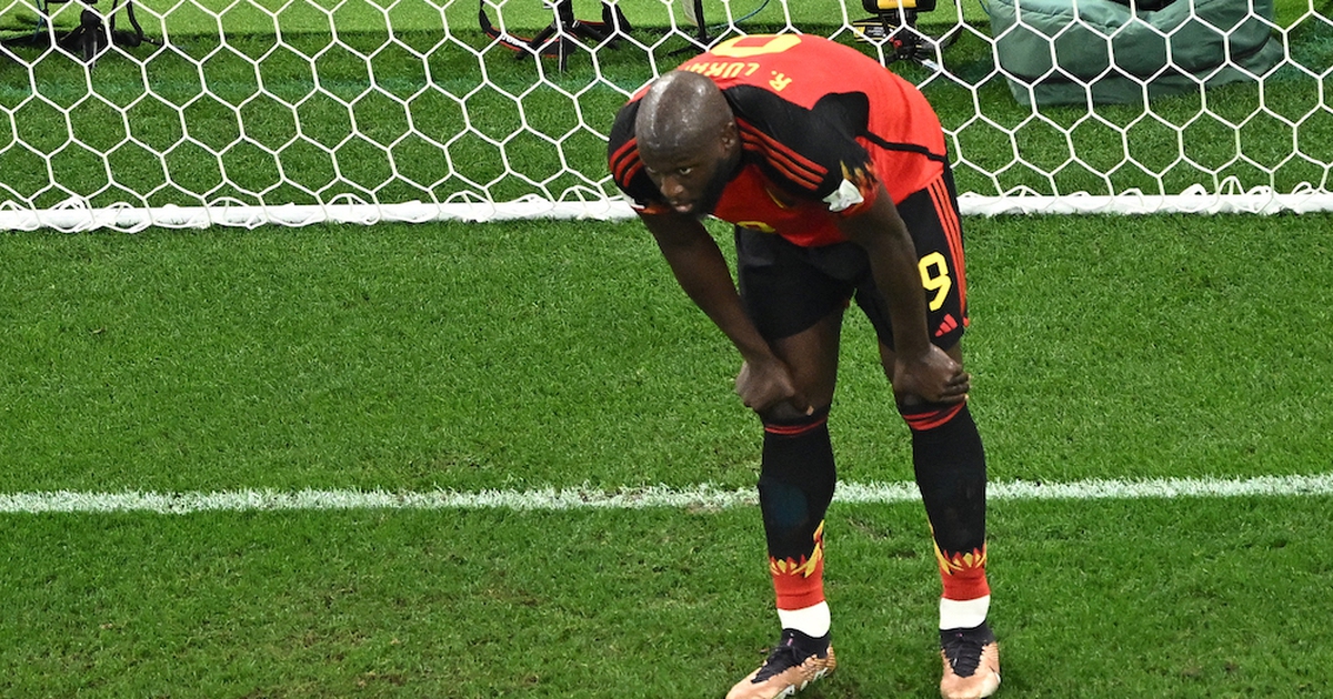 Lukaku suy sụp sau ‘ngày ác mộng’ của thế hệ vàng bóng đá Bỉ