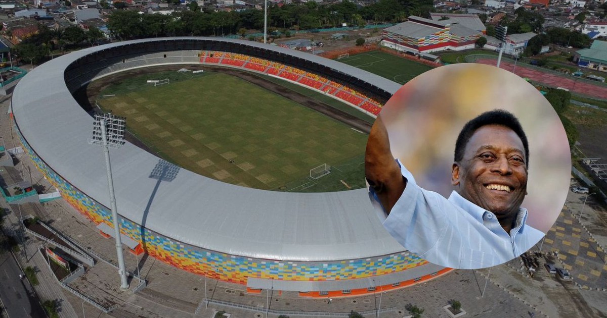 Hai sân vận động đầu tiên đổi tên thành Pele để tôn vinh ‘Vua bóng đá’