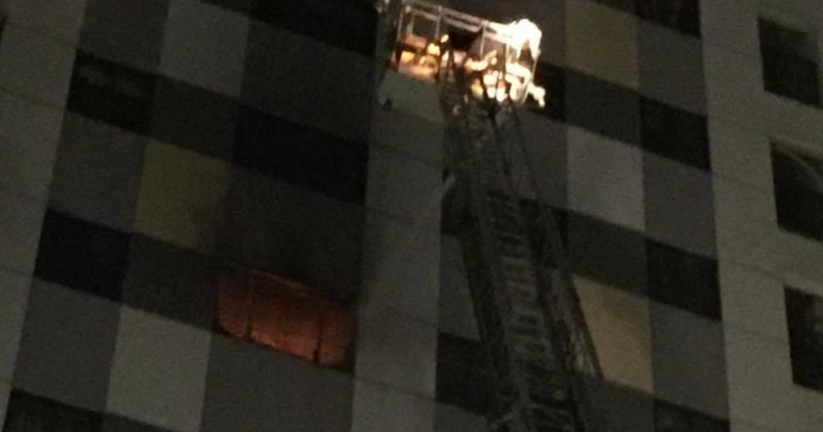 Cháy chung cư ở Linh Đàm, cư dân hoảng loạn