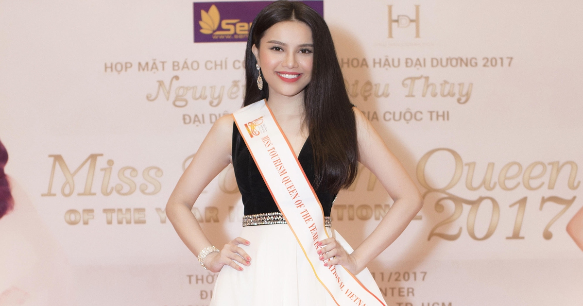 Á hậu Đại dương 'vượt mặt' tân hoa hậu Lê Âu Ngân Anh đi thi quốc tế