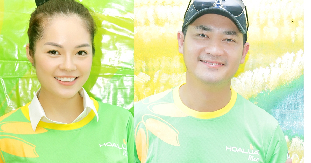 Minh Luân thoải mái đi từ thiện cùng 'tình cũ' Dương Cẩm Lynh