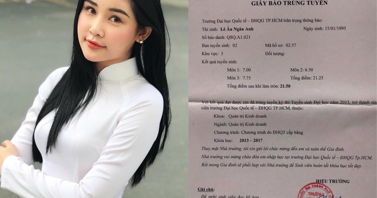 Trưởng BTC Hoa hậu Đại dương khoe điểm tốt nghiệp của Lê Âu Ngân Anh