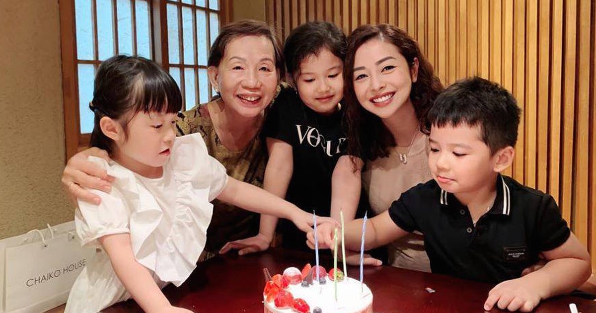Mẹ chồng mừng sinh nhật Hoa hậu Jennifer Phạm