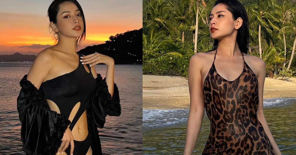 Chi Pu diện áo tắm khoe dáng nóng bỏng