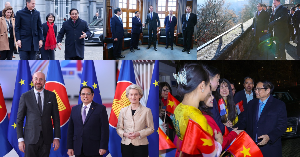 Những hình ảnh ấn tượng trong chuyến thăm châu Âu của Thủ tướng Phạm Minh Chính