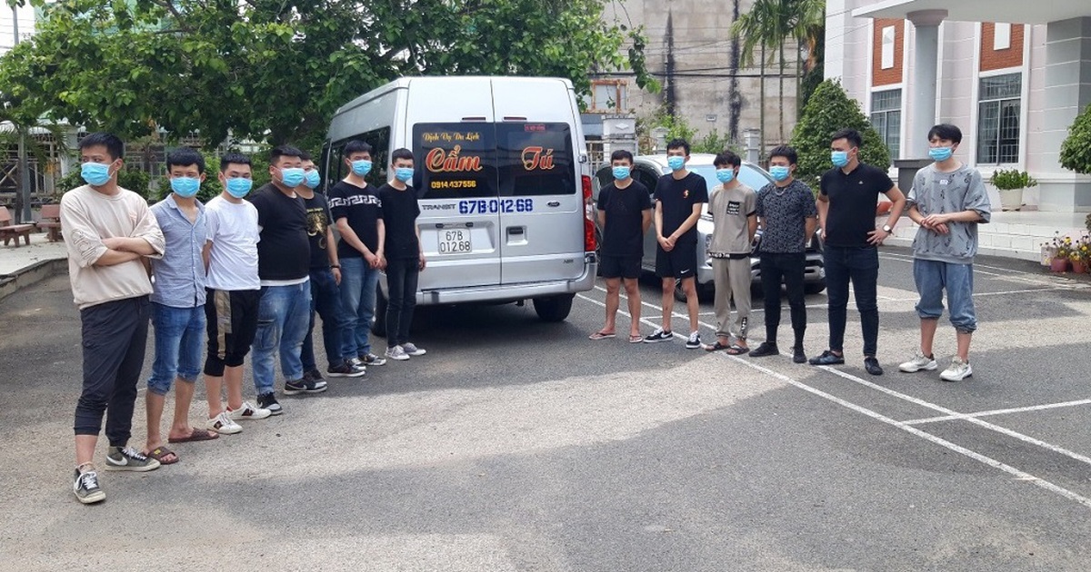 34 người Trung Quốc nghi nhập cảnh trái phép, về An Giang để đi Campuchia