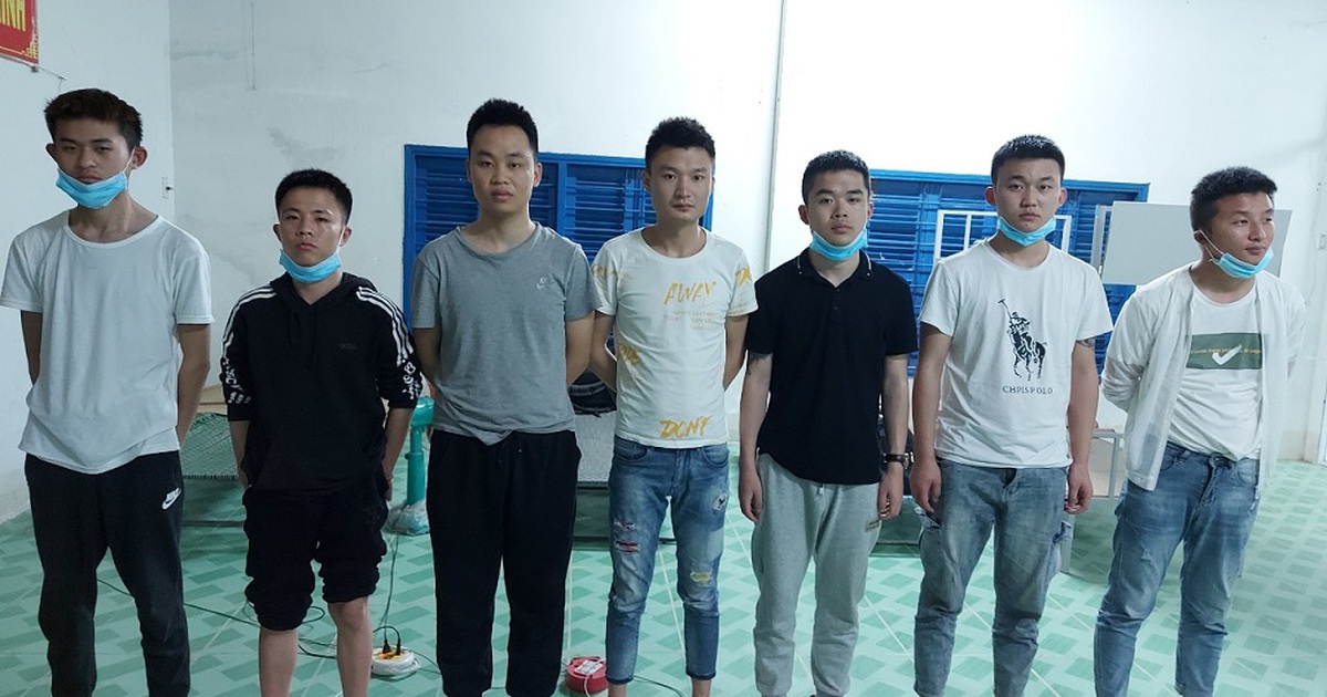 Biên phòng An Giang phát hiện, ngăn chặn 7 người Trung Quốc xuất cảnh trái phép sang Campuchia