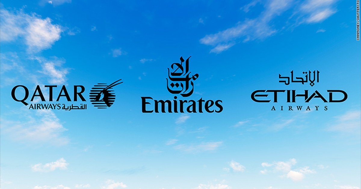 Hàng loạt hãng bay Vùng Vịnh hoãn bay đến Qatar vì khủng hoảng leo thang