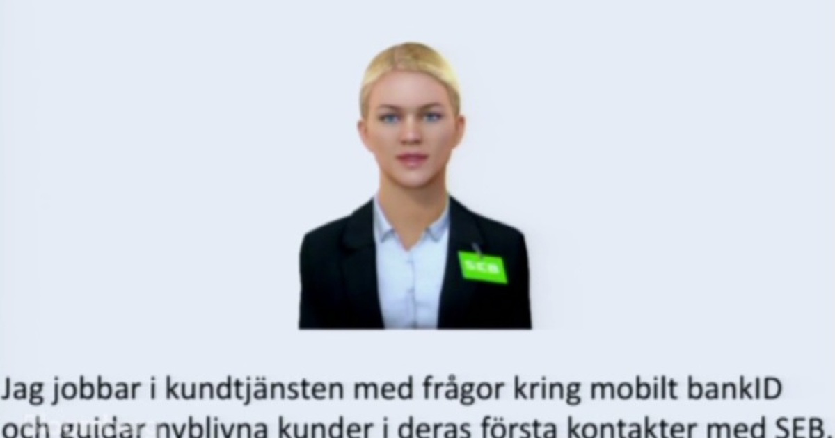 Ngân hàng Thụy Điển cho ra mắt nhân viên robot